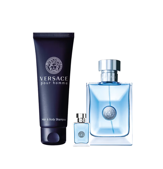 Kit Coffret Versace Pour Homme Masculino Eau de Toilette